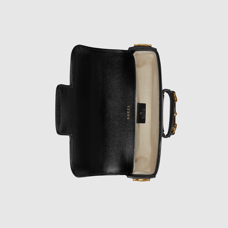 658574.18YSG.1060.007.077.0067.Light Gucci Horsebit 1955 mini bag